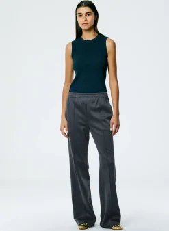 Best Tibi Active Knit Scottie Jogger Navy Fog