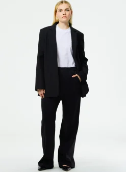 Outlet Tibi Active Knit Scottie Jogger Black