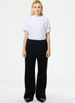 Outlet Tibi Active Knit Scottie Jogger Black