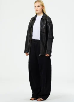 Discount Tibi Active Knit Winslow Pant - Regular Black