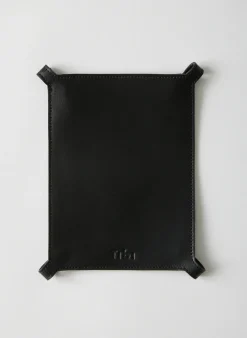 Hot Tibi Aire Libre Mesh Crochet Bag Black