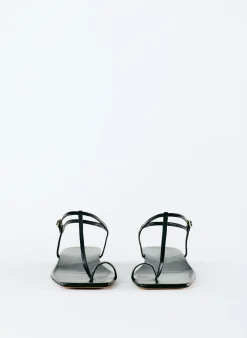 Sale Tibi Barry Kidskin Sandal Black