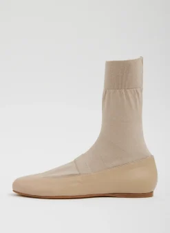 Best Tibi Borg Sock Shoe Nude