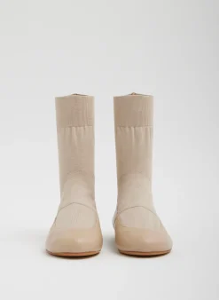 Best Tibi Borg Sock Shoe Nude