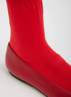 Sale Tibi Borg Sock Shoe Red