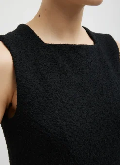 Online Tibi Boucle Knit Sculpted Dress Black