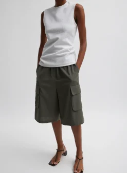 Clearance Tibi Boucle Knit Sleeveless Top White