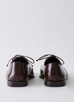 Outlet Tibi Brody Square Toe Loafer Espresso