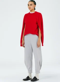 Best Tibi Calder Sweatpant Heather Grey