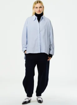 Online Tibi Calder Sweatpant Navy