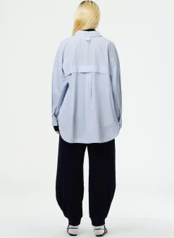 Online Tibi Calder Sweatpant Navy