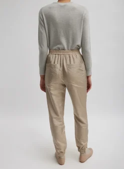 Clearance Tibi Crispy Nylon Kat Jogger Desert Sand