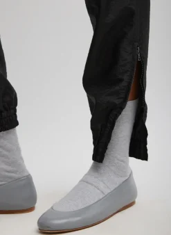 Clearance Tibi Crispy Nylon Kat Jogger Black