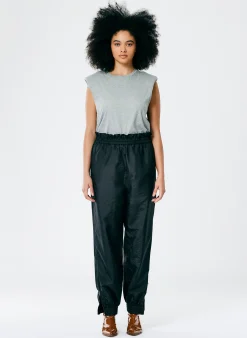 Sale Tibi Crispy Nylon Paper Bag Felix Jogger Black