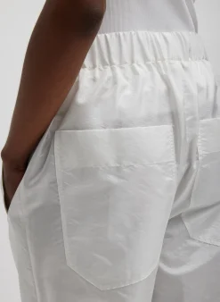 Sale Tibi Crispy Nylon Wilt Pull On Jogger White