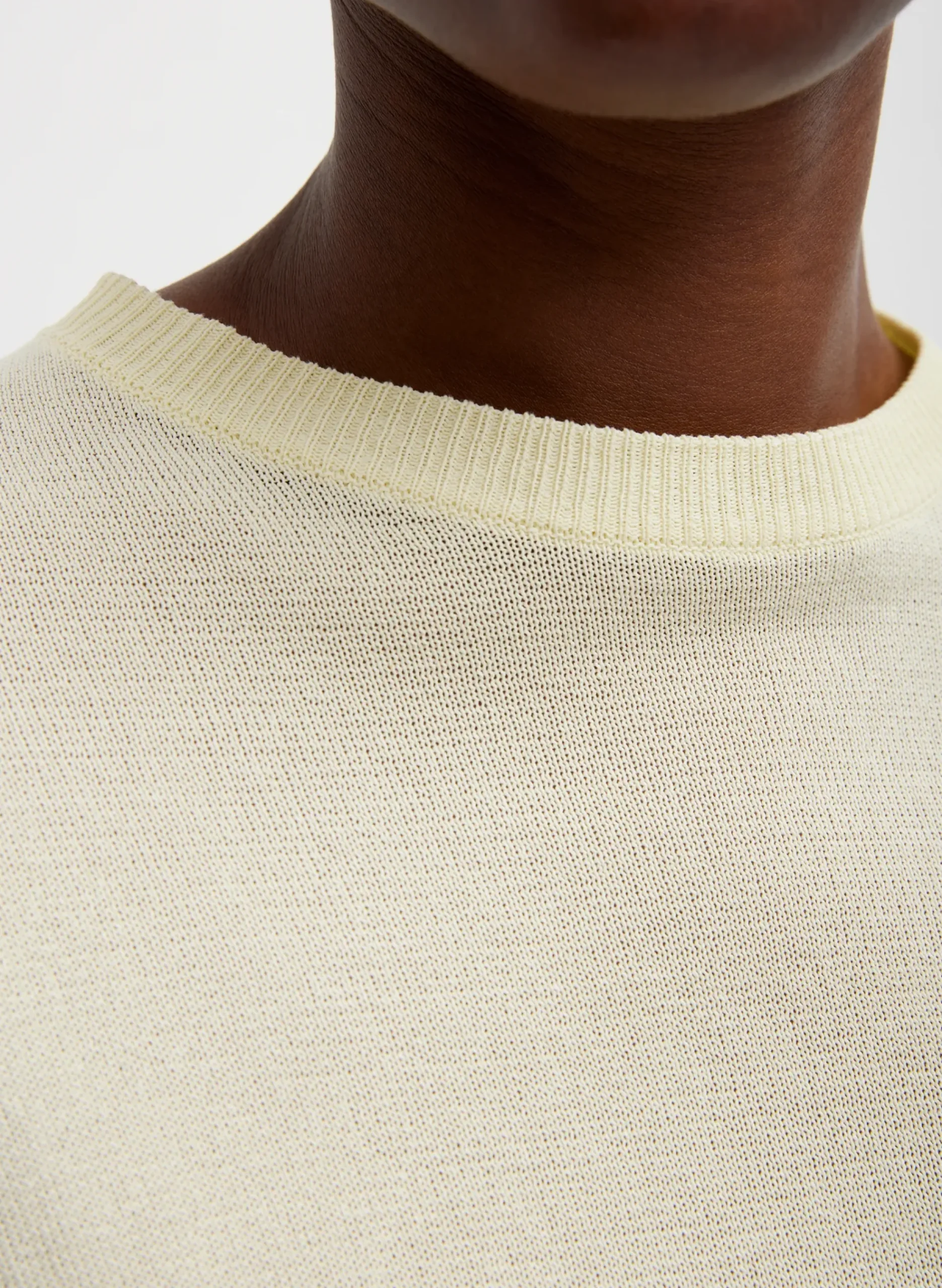 Online Tibi Crispy Sweater Oversized Easy T-Shirt Butter