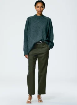 Clearance Tibi Grain De Poudre Lennon Ankle Pant Grey Pine