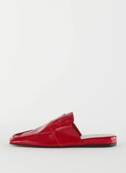 Online Tibi Granger Slide Cherry Red