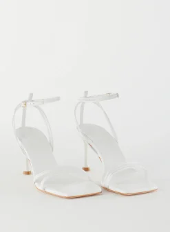 Discount Tibi Guy Naplack Sandal White