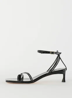 Hot Tibi Harper Naplack Sandal Black