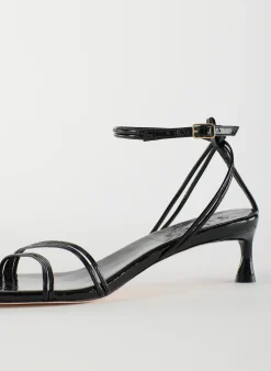 Hot Tibi Harper Naplack Sandal Black