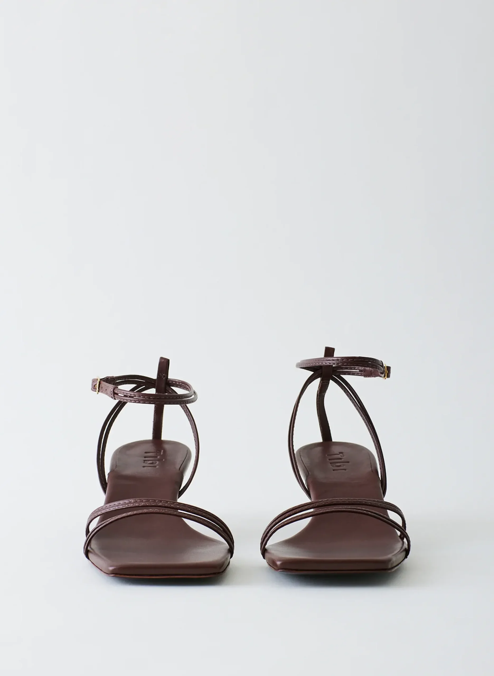 Online Tibi Harper Sandal Red Brown