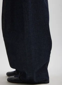 Outlet Tibi Indigo Denim Sid Jean Dark Denim