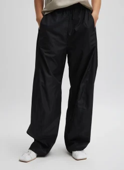 Outlet Tibi Italian Sporty Nylon Winslow Pant Black