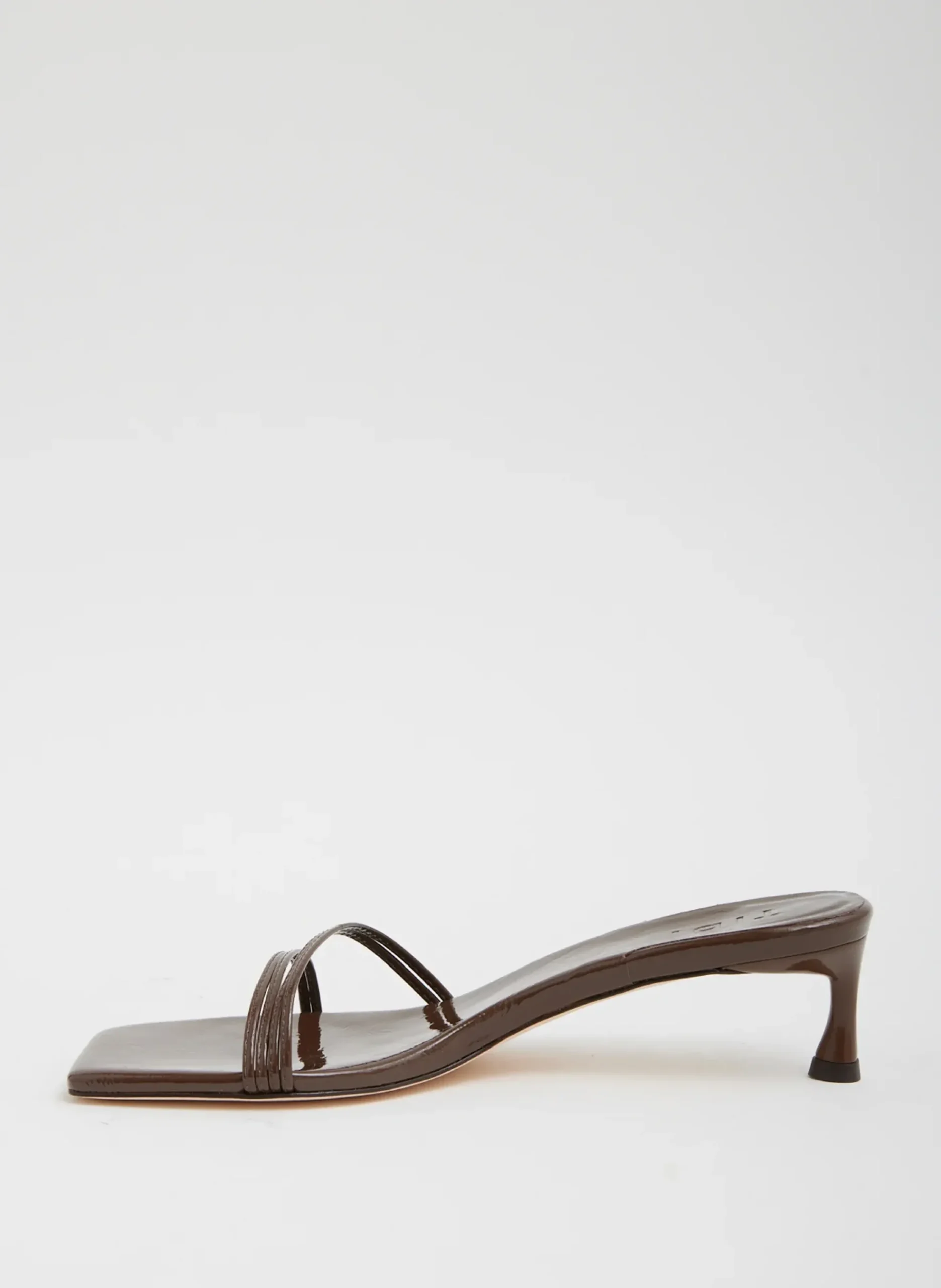 Discount Tibi Jim Naplack Sandal Brown