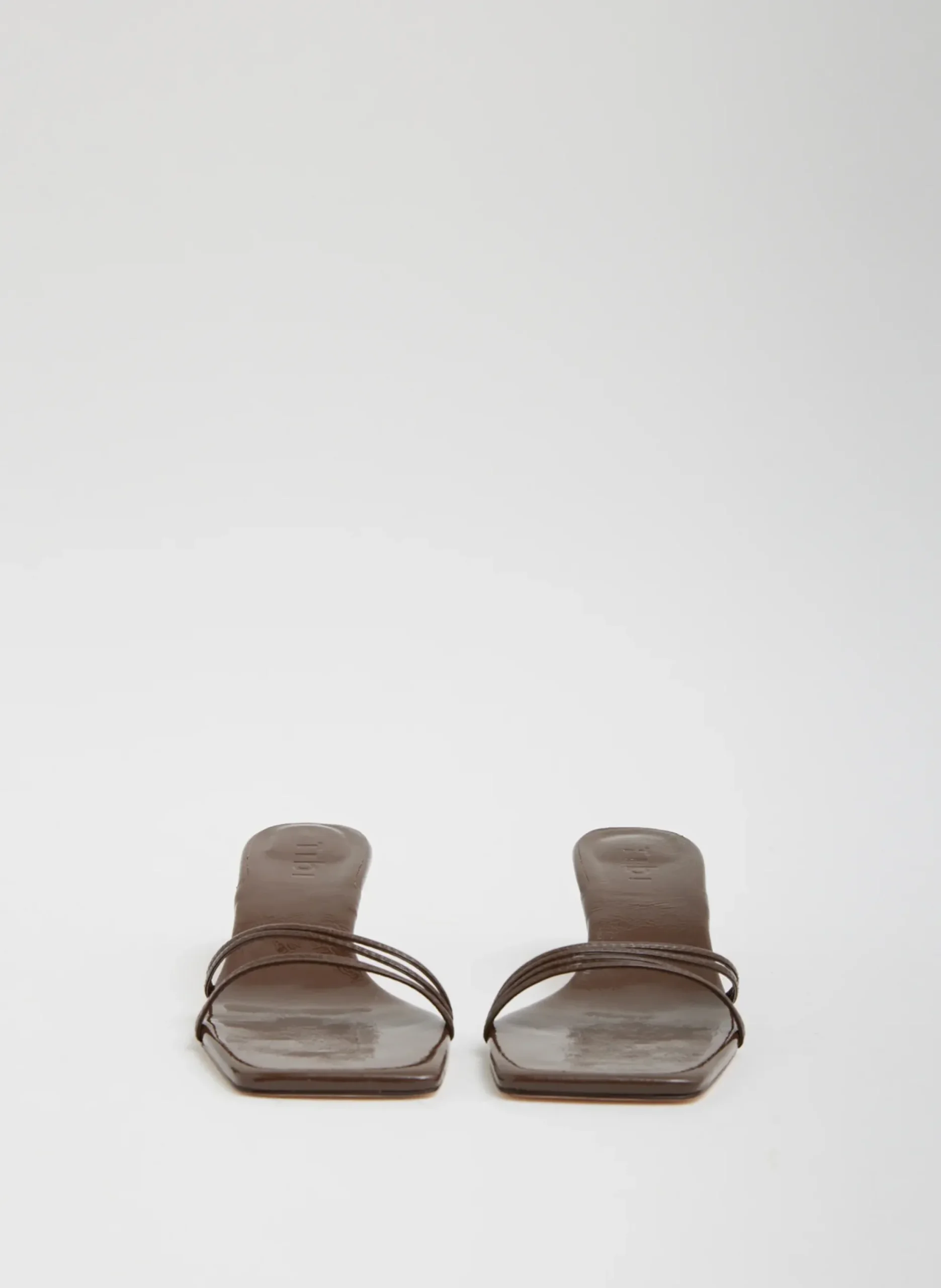 Discount Tibi Jim Naplack Sandal Brown
