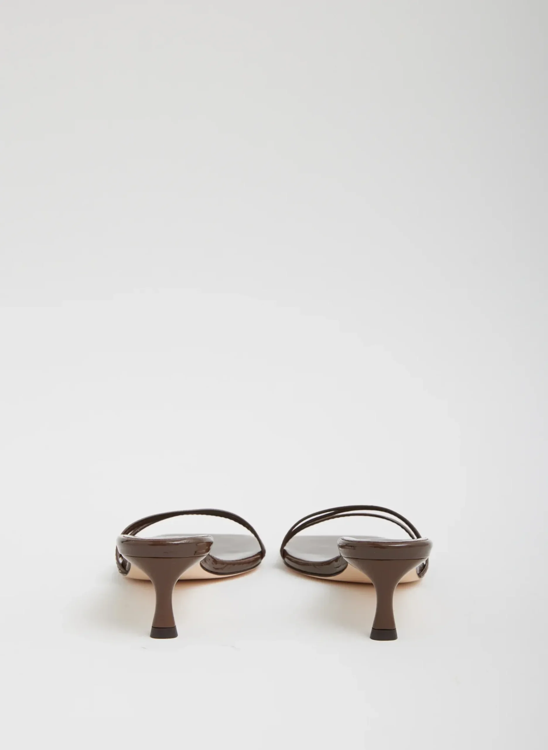 Discount Tibi Jim Naplack Sandal Brown