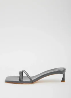 Best Tibi Jim Naplack Sandal Grey