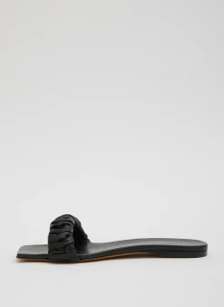 Online Tibi Jordan Nappa Sandal Black