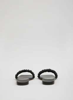 Online Tibi Jordan Nappa Sandal Black