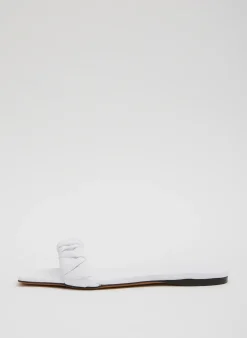 Online Tibi Jordan Nappa Sandal Optic White