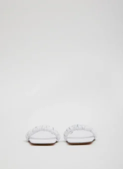 Online Tibi Jordan Nappa Sandal Optic White