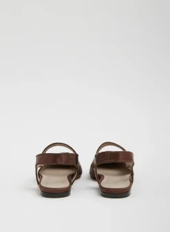 Sale Tibi Malcolm Flat Brown