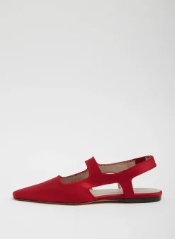 New Tibi Malcolm Flat Red