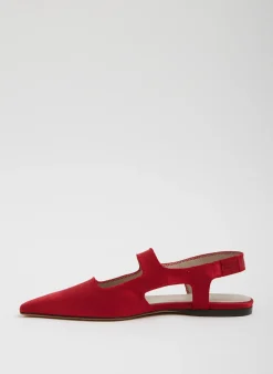 New Tibi Malcolm Flat Red