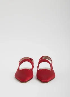 New Tibi Malcolm Flat Red