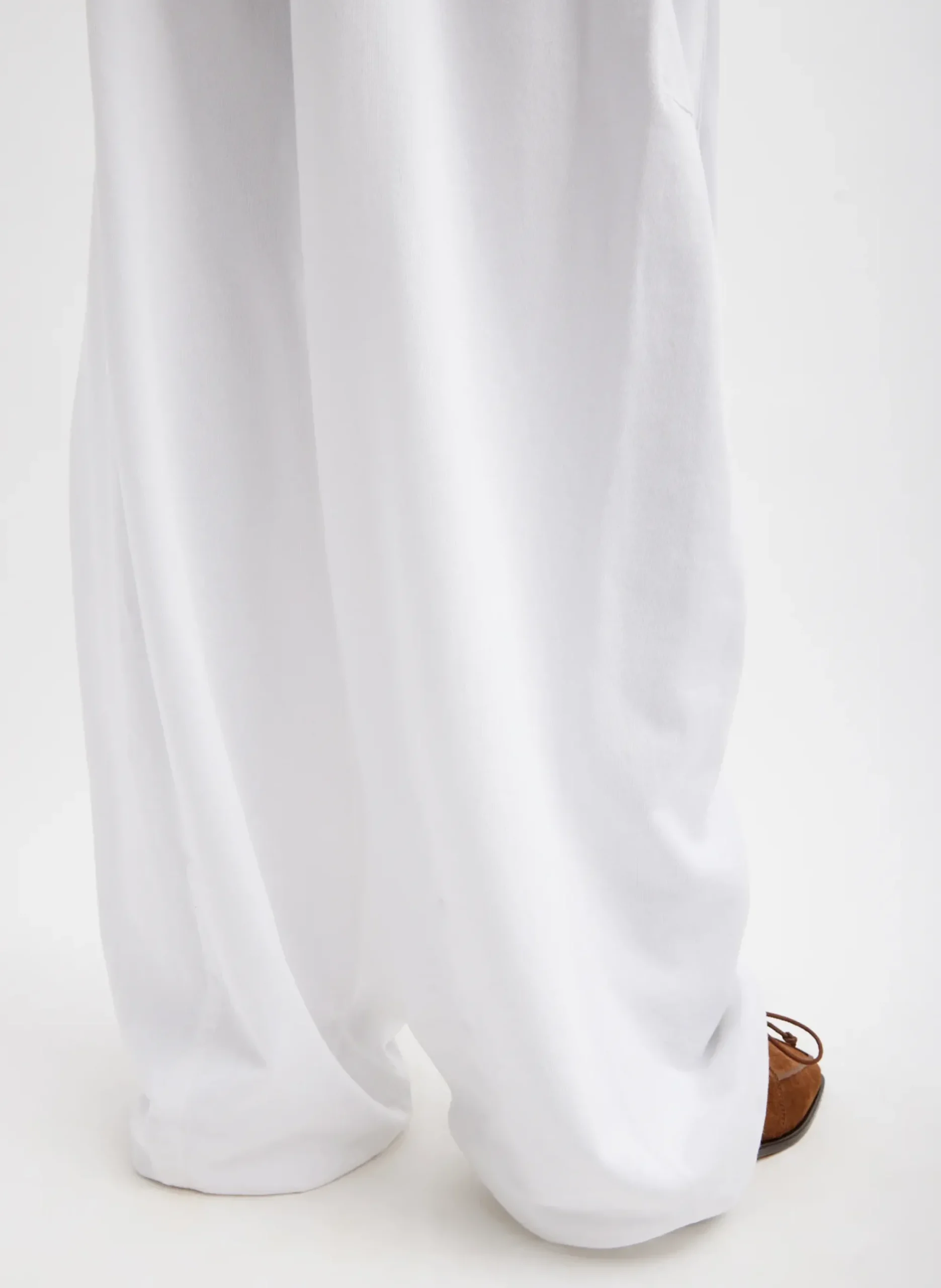 Discount Tibi Summer Sweatshirting Winslow Pant White