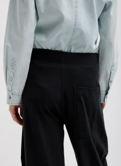 Sale Tibi Summer Sweatshirting Winslow Pant Black
