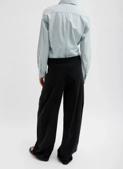 Sale Tibi Summer Sweatshirting Winslow Pant Black