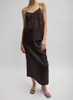 Best Tibi The Slip Cami Brown