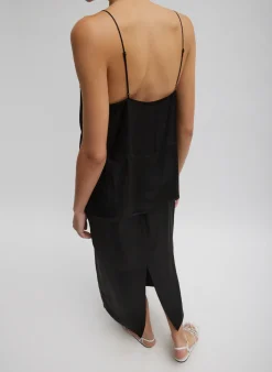 Outlet Tibi The Slip Cami Black