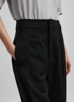 Outlet Tibi Tropical Wool Stella Pant Black