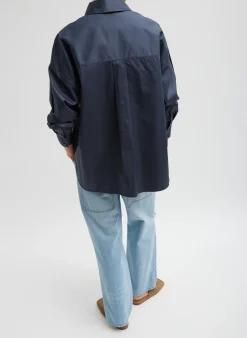 Tibi Vintage Wash Denim Ryder Jean Vintage Blue
