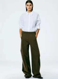 Discount Tibi Winslow Sweatpant - Petite Wood