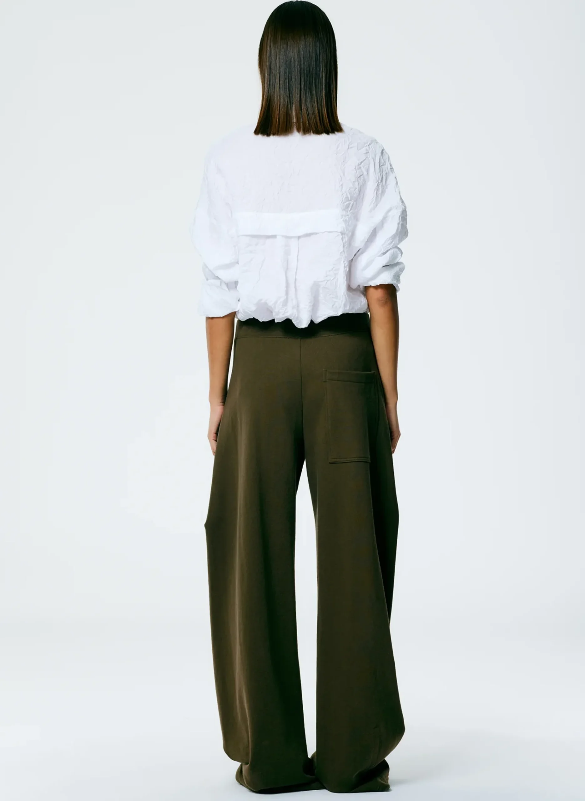 Discount Tibi Winslow Sweatpant - Petite Wood