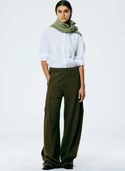 Clearance Tibi Winslow Sweatpant - Regular Wood